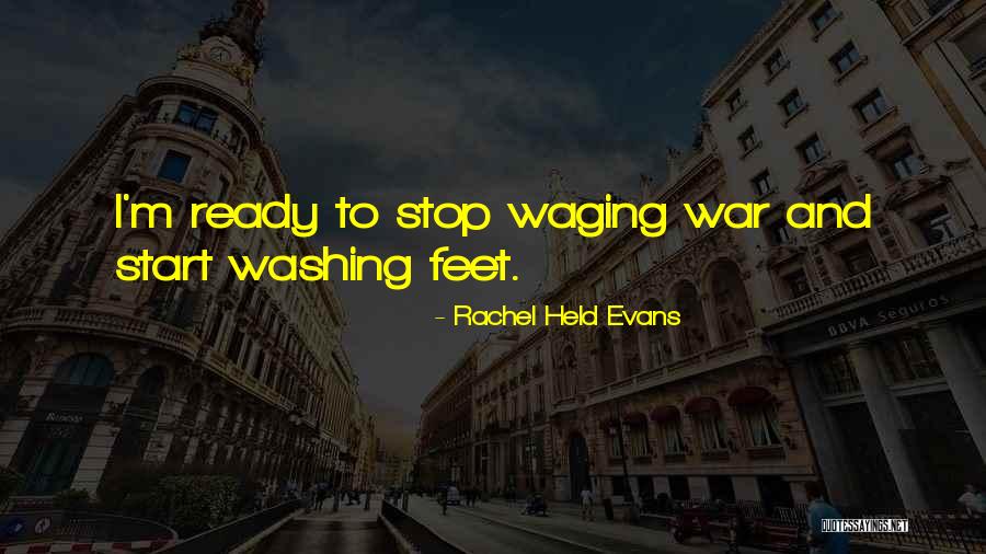 Washing Feet Quotes By Rachel Held Evans