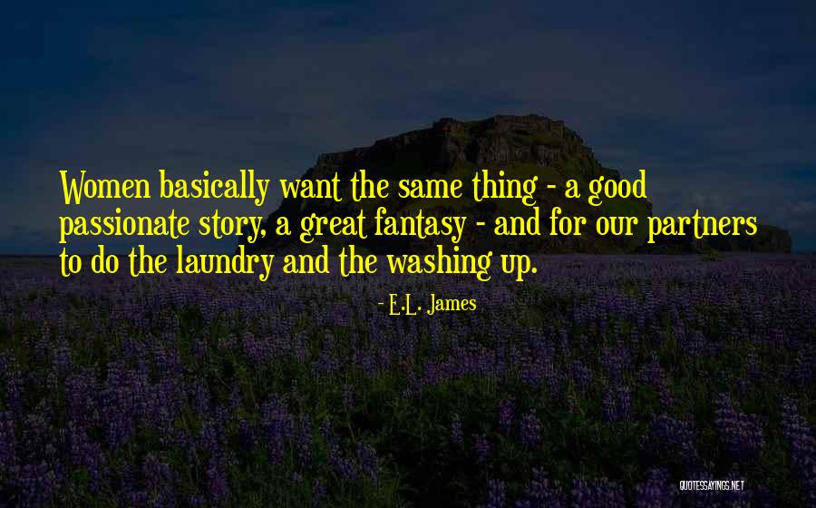 Washing Up Quotes By E.L. James Washing Up Quotes By E.L. James