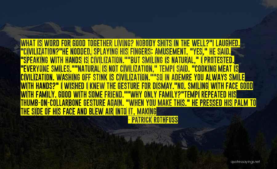 Washing Your Face Quotes By Patrick Rothfuss Washing Your Face Quotes By Patrick Rothfuss