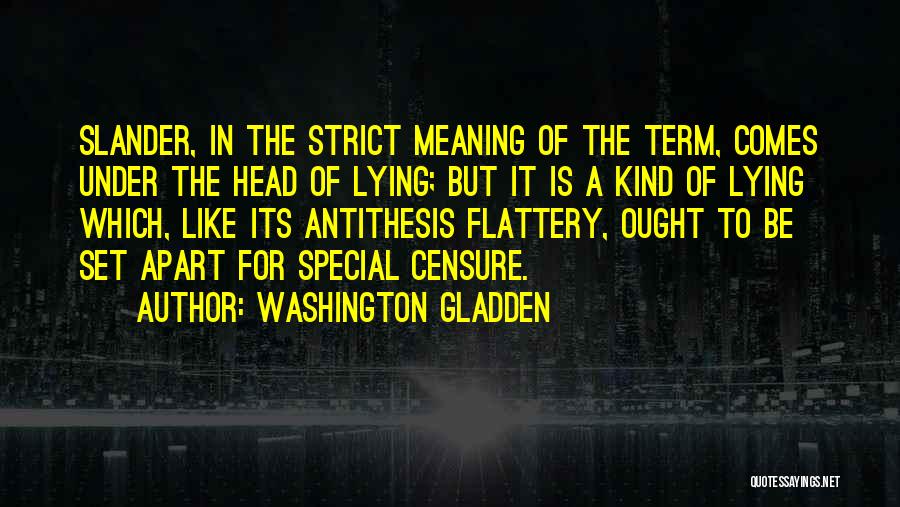 Washington Gladden Quotes 1461236