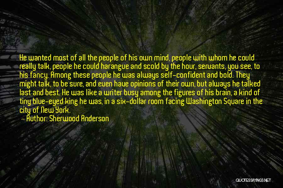 Washington Square Quotes By Sherwood Anderson