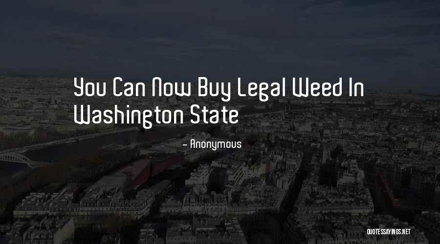 Washington State Quotes By Anonymous