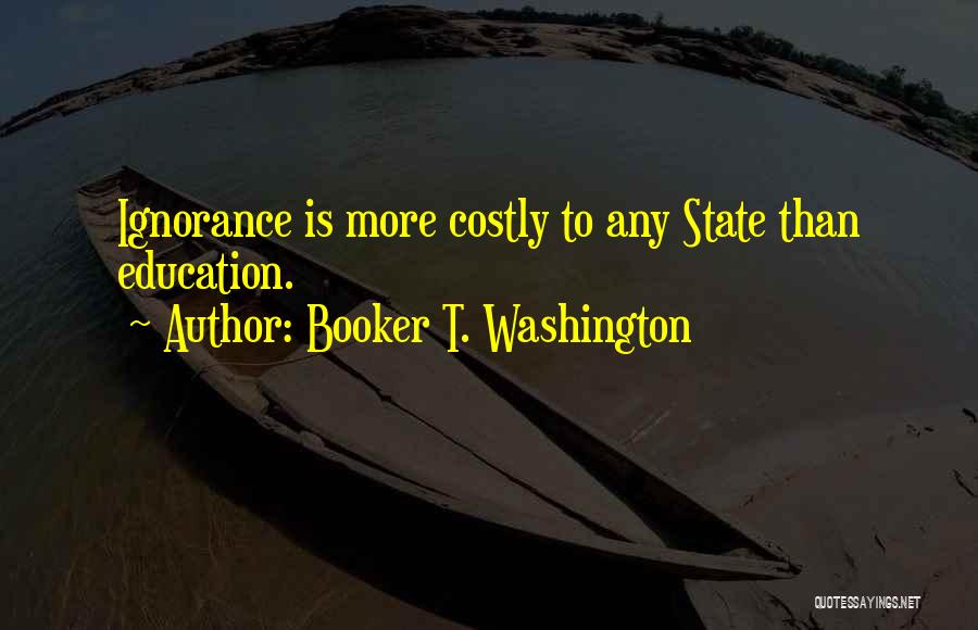 Washington State Quotes By Booker T. Washington