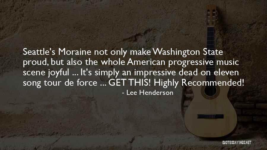 Washington State Quotes By Lee Henderson