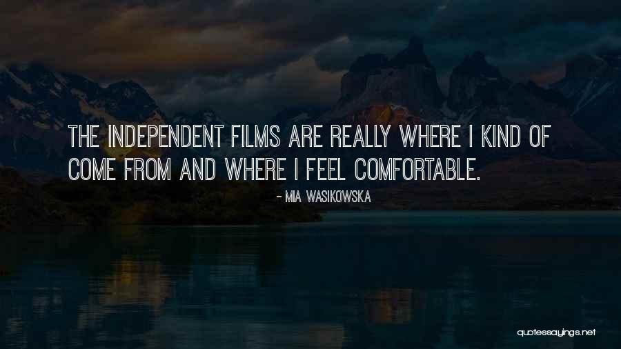 Wasikowska Mia Quotes By Mia Wasikowska Wasikowska Mia Quotes By Mia Wasikowska