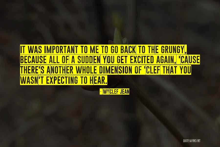 Wasn't Expecting That Quotes By Wyclef Jean Wasn't Expecting That Quotes By Wyclef Jean