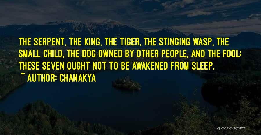 Wasp Quotes By Chanakya