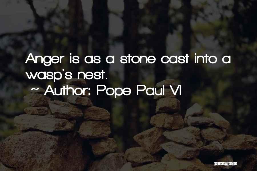 Wasp Quotes By Pope Paul VI