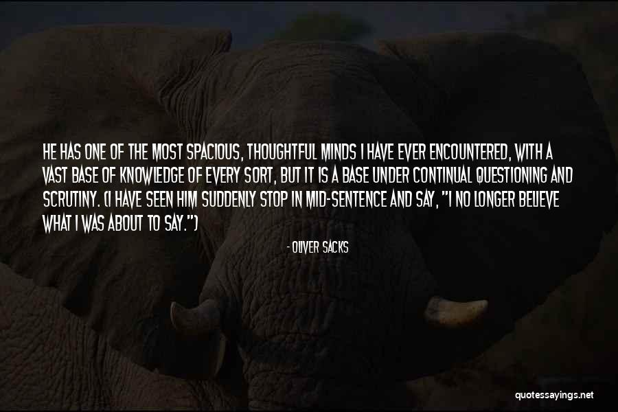 Wassim Mansouri Quotes By Oliver Sacks Wassim Mansouri Quotes By Oliver Sacks
