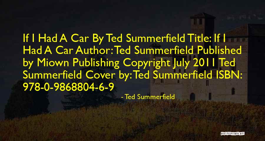 Wassmo Herbjorg Quotes By Ted Summerfield Wassmo Herbjorg Quotes By Ted Summerfield