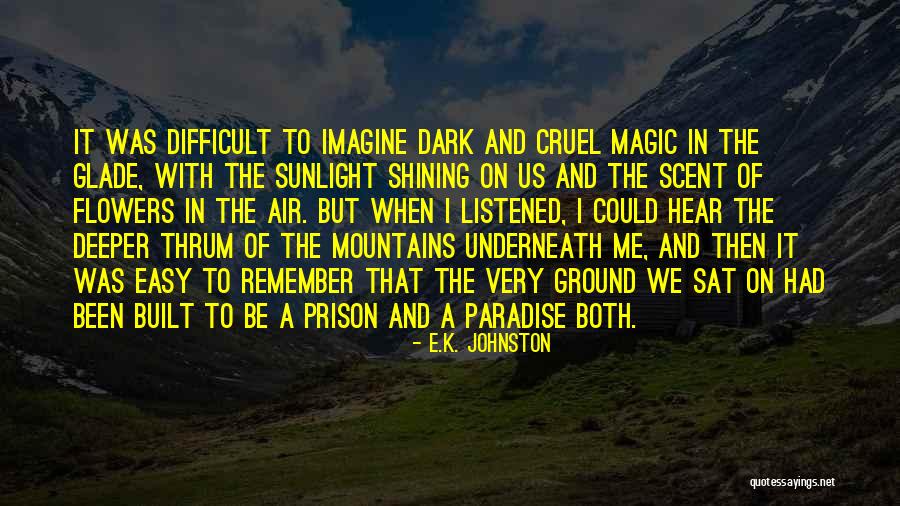 Wassmund Technique Quotes By E.K. Johnston Wassmund Technique Quotes By E.K. Johnston