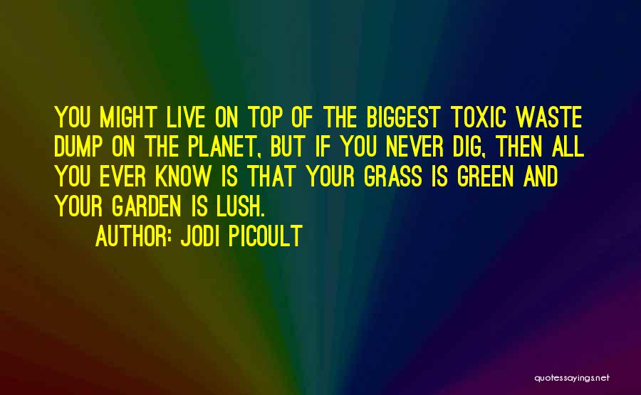 Waste Dump Quotes By Jodi Picoult