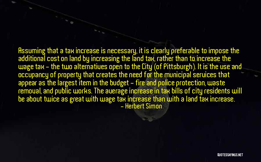 Waste Land Quotes By Herbert Simon Waste Land Quotes By Herbert Simon