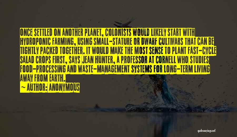 Waste Management Quotes By Anonymous