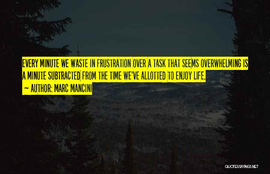 Waste Management Quotes By Marc Mancini