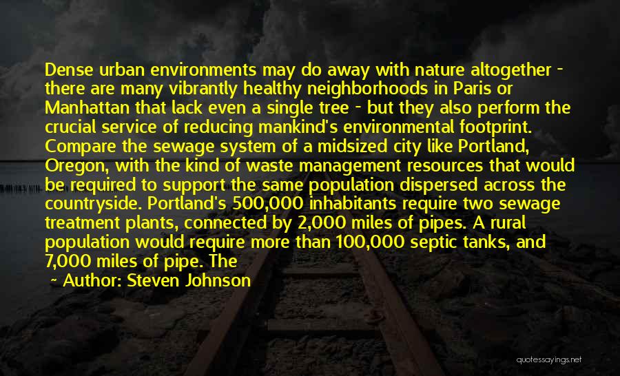 Waste Management Quotes By Steven Johnson