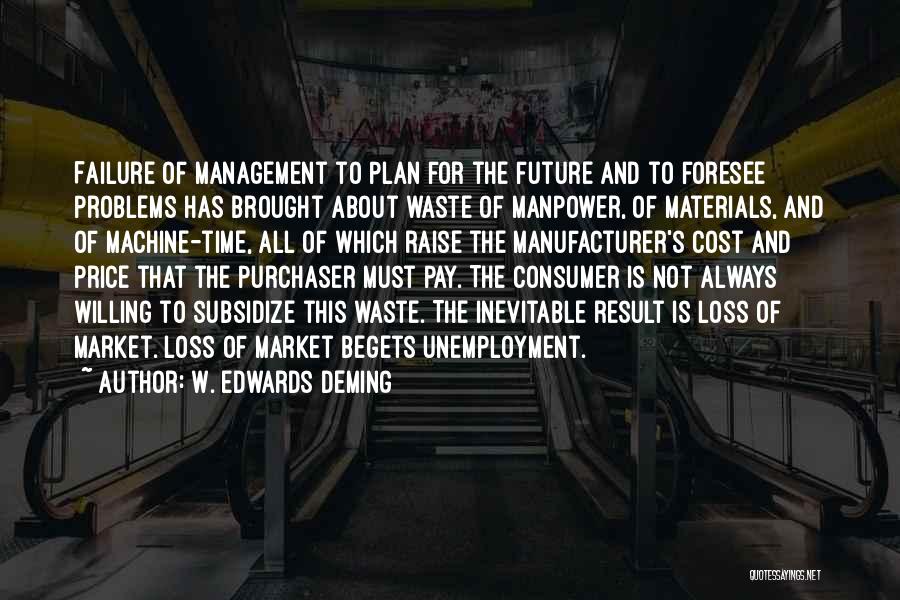 Waste Management Quotes By W. Edwards Deming