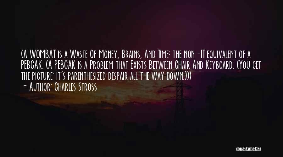 Waste Money Quotes By Charles Stross
