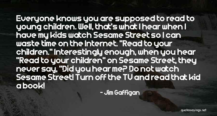 Waste My Time Quotes By Jim Gaffigan