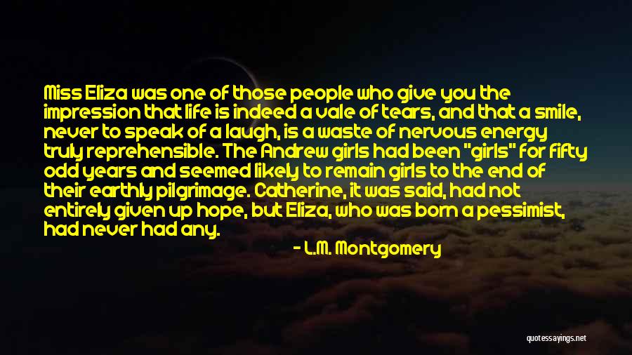 Waste Of Life Quotes By L.M. Montgomery