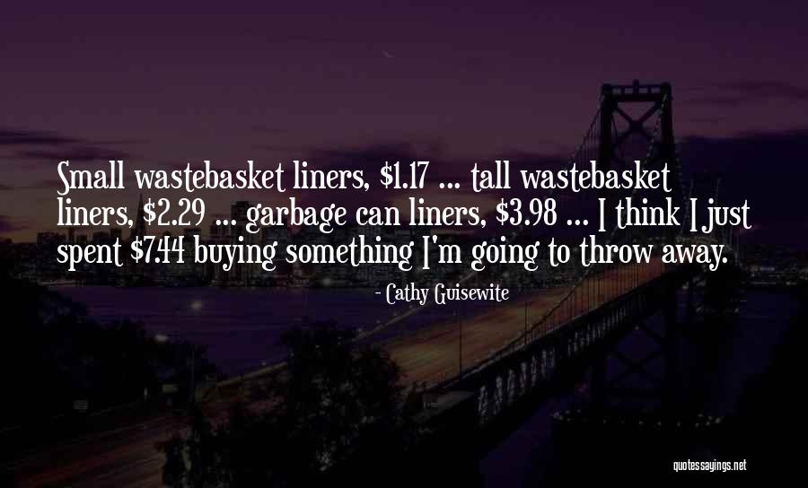 Wastebasket Quotes By Cathy Guisewite Wastebasket Quotes By Cathy Guisewite