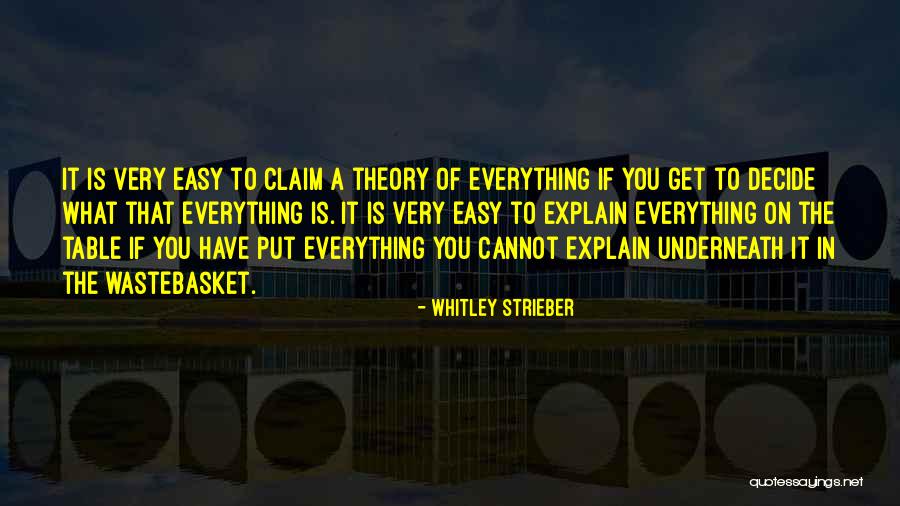 Wastebasket Quotes By Whitley Strieber Wastebasket Quotes By Whitley Strieber