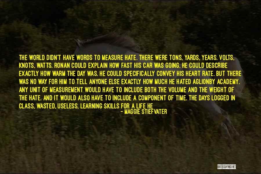 Wasted Life Quotes By Maggie Stiefvater Wasted Life Quotes By Maggie Stiefvater