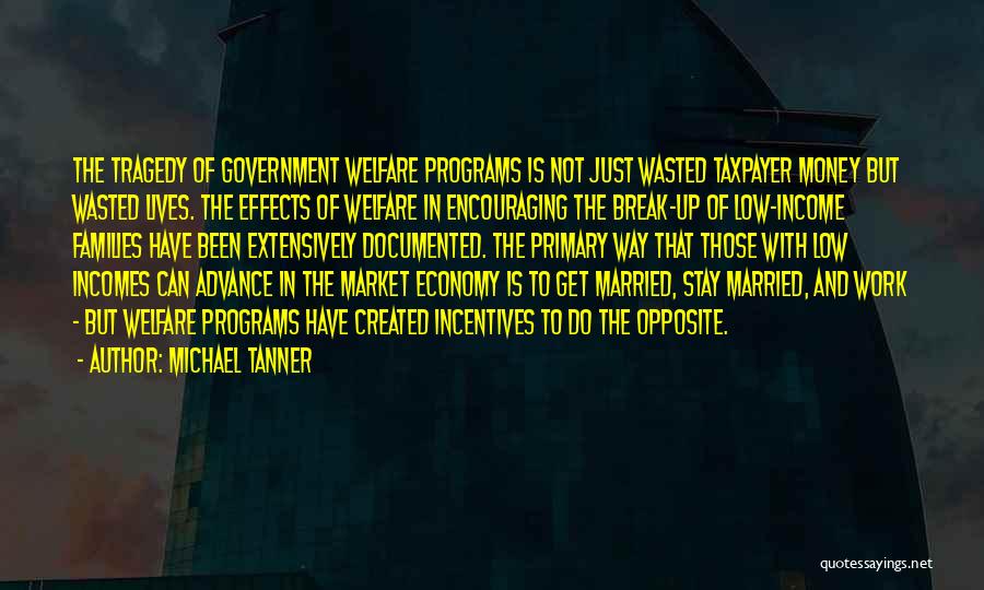 Wasted Money Quotes By Michael Tanner