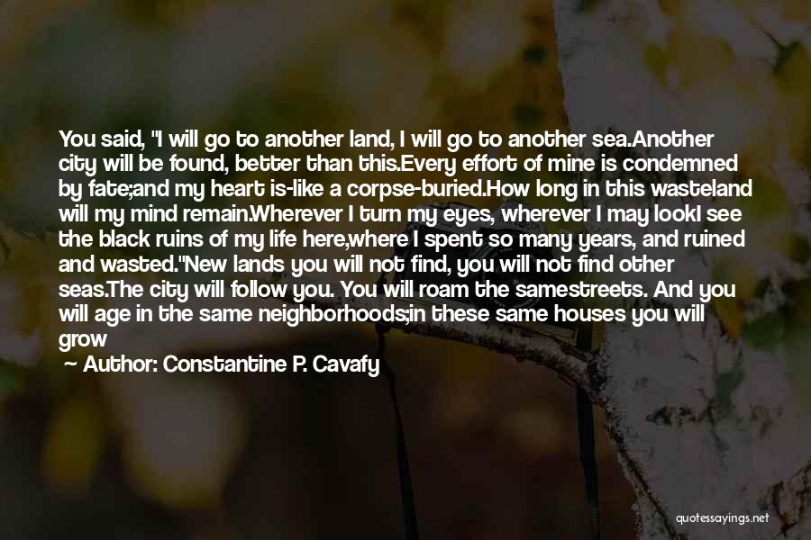 Wasteland 2 Quotes By Constantine P. Cavafy