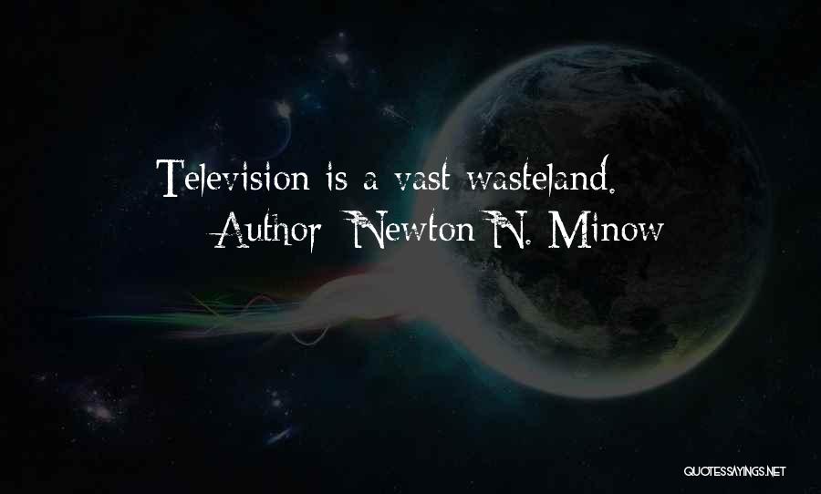 Wasteland Quotes By Newton N. Minow