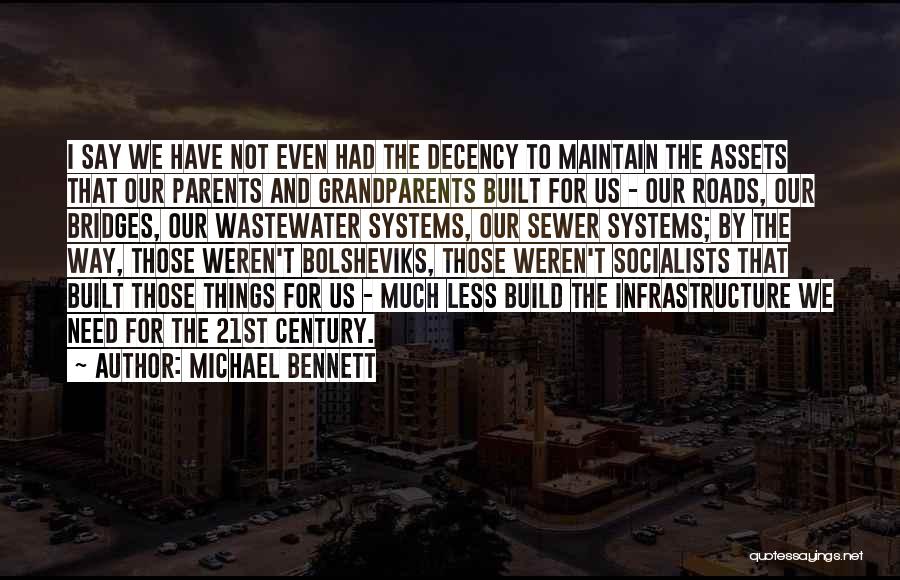 Wastewater Quotes By Michael Bennett