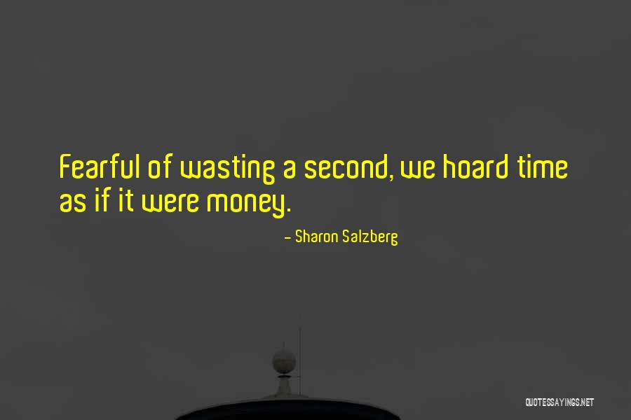 Wasting Money Quotes By Sharon Salzberg