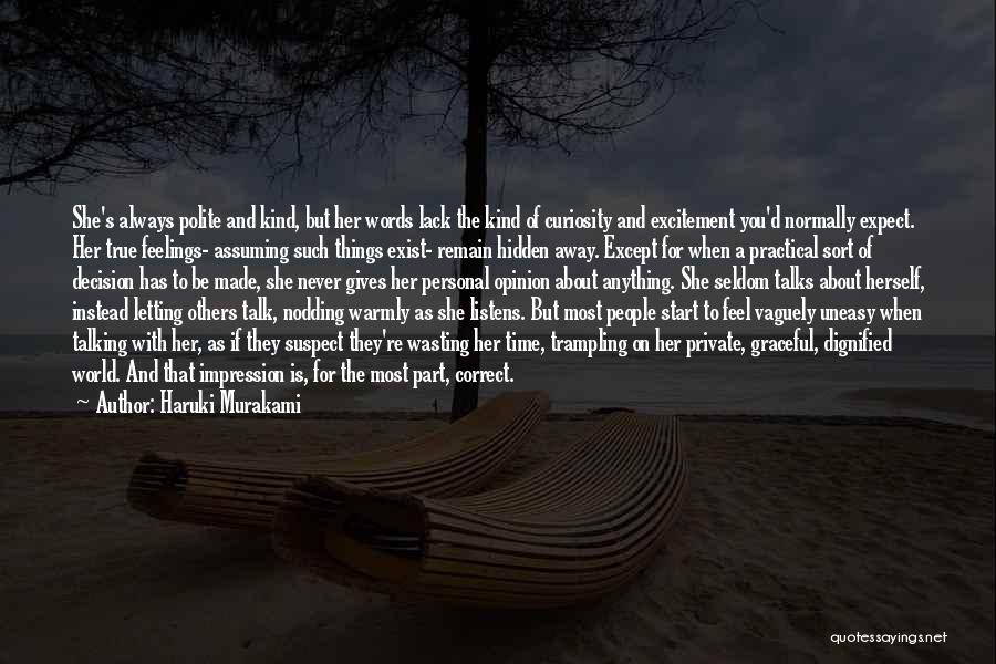 Wasting Others Time Quotes By Haruki Murakami