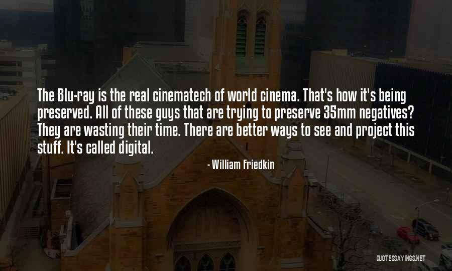 Wasting Quotes By William Friedkin