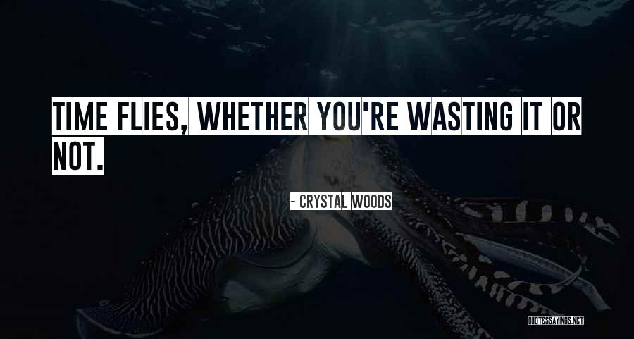 Wasting Your Life Quotes By Crystal Woods