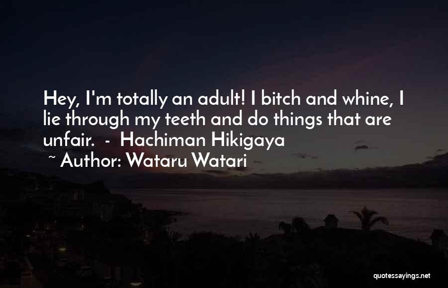 Wataru Watari Quotes 1629467
