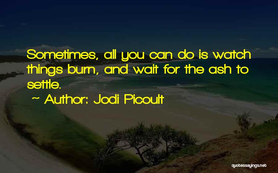 Watch And Wait Quotes By Jodi Picoult