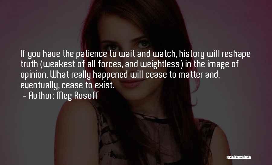 Watch And Wait Quotes By Meg Rosoff