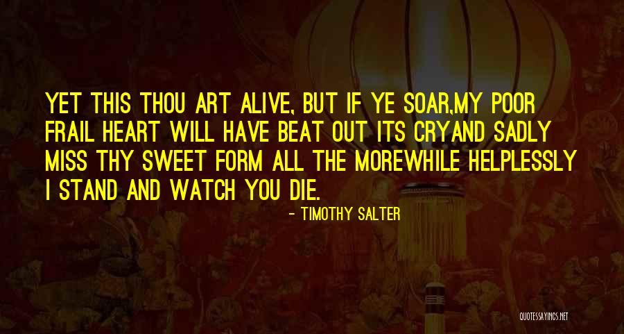 Watch Me Soar Quotes By Timothy Salter Watch Me Soar Quotes By Timothy Salter