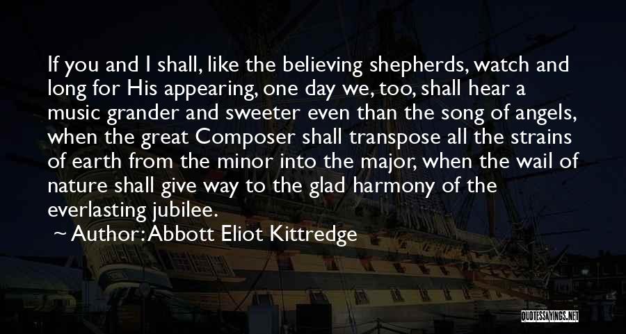 Watch Over Me Angel Quotes By Abbott Eliot Kittredge