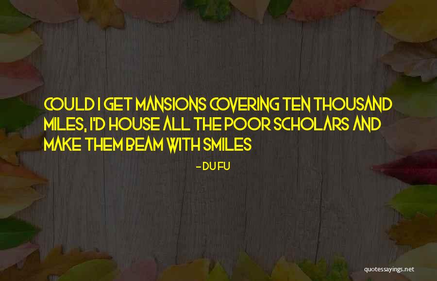 Watchcare Quotes By Du Fu