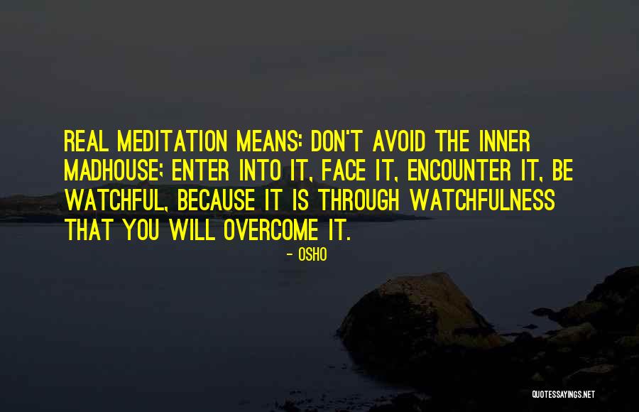 Watchfulness Quotes By Osho