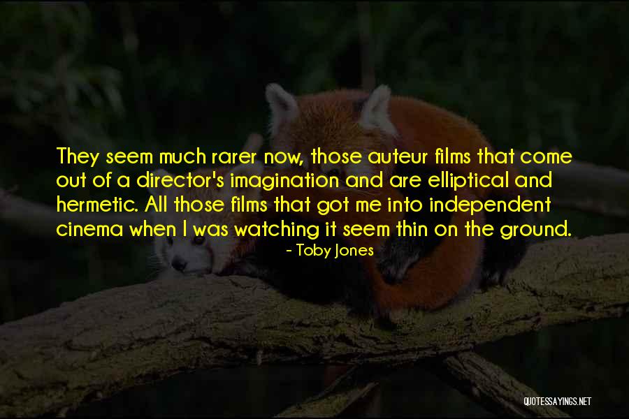 Watching Cinema Quotes By Toby Jones Watching Cinema Quotes By Toby Jones