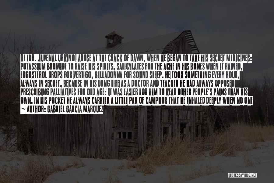 Watching People Sleep Quotes By Gabriel Garcia Marquez