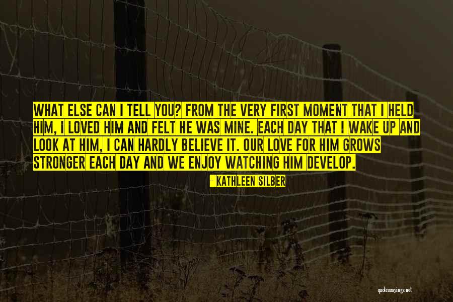 Watching Someone Love Someone Else Quotes By Kathleen Silber Watching Someone Love Someone Else Quotes By Kathleen Silber