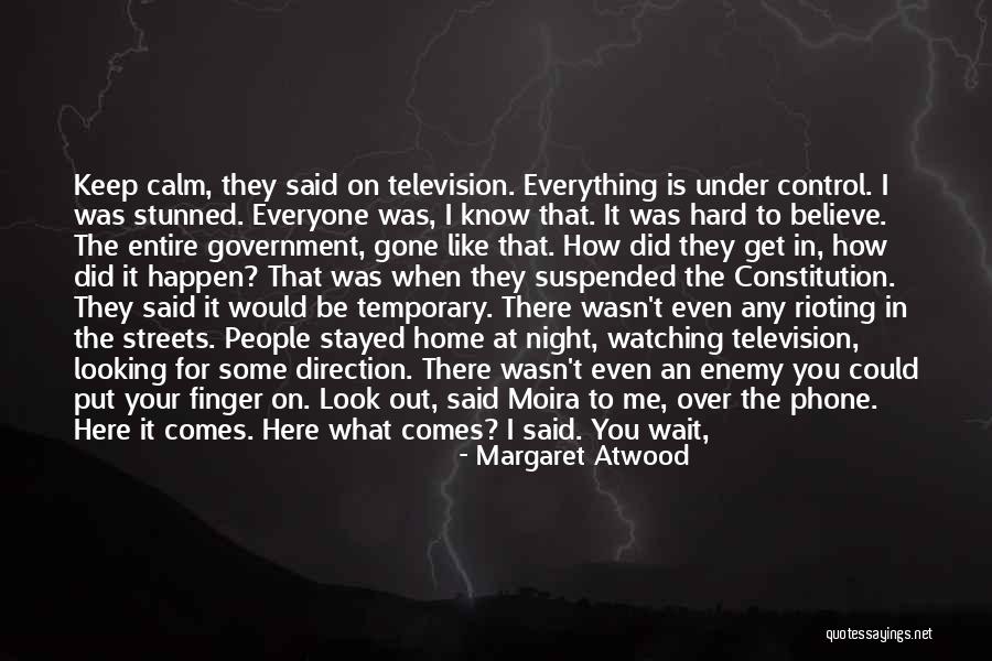 Watching Television Quotes By Margaret Atwood Watching Television Quotes By Margaret Atwood