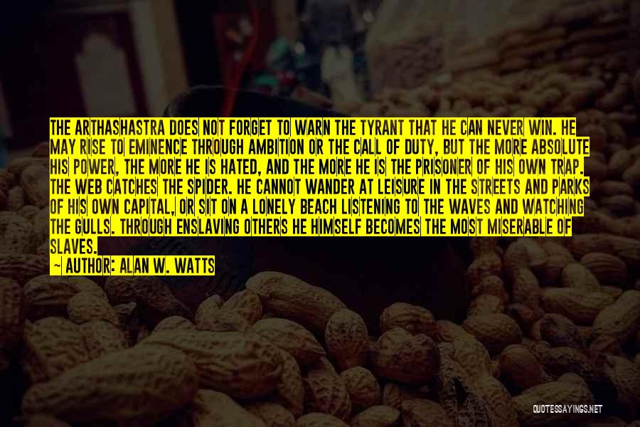 Watching The Waves Quotes By Alan W. Watts