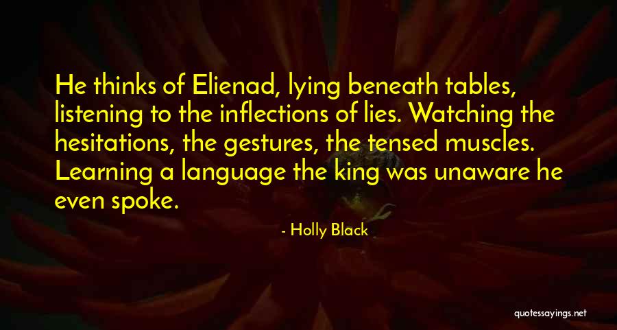 Watching Your Language Quotes By Holly Black