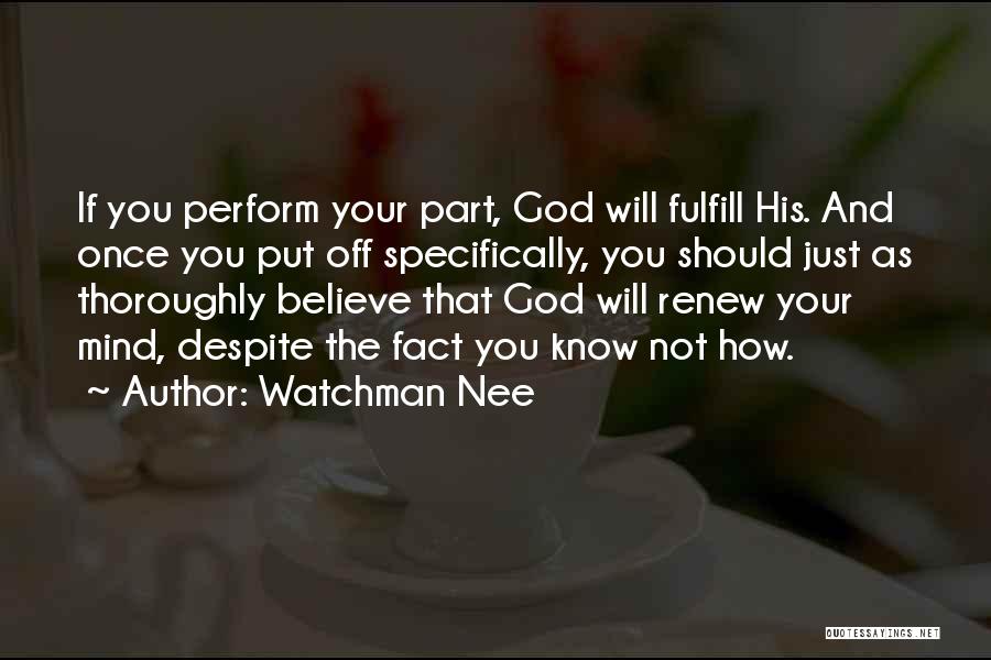Watchman Nee Quotes 1509234