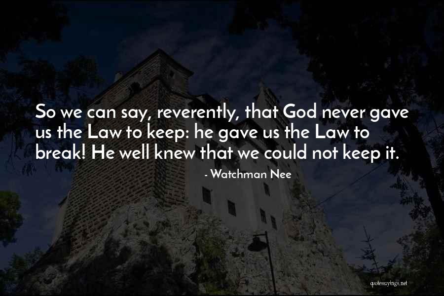 Watchman Nee Quotes 2110294